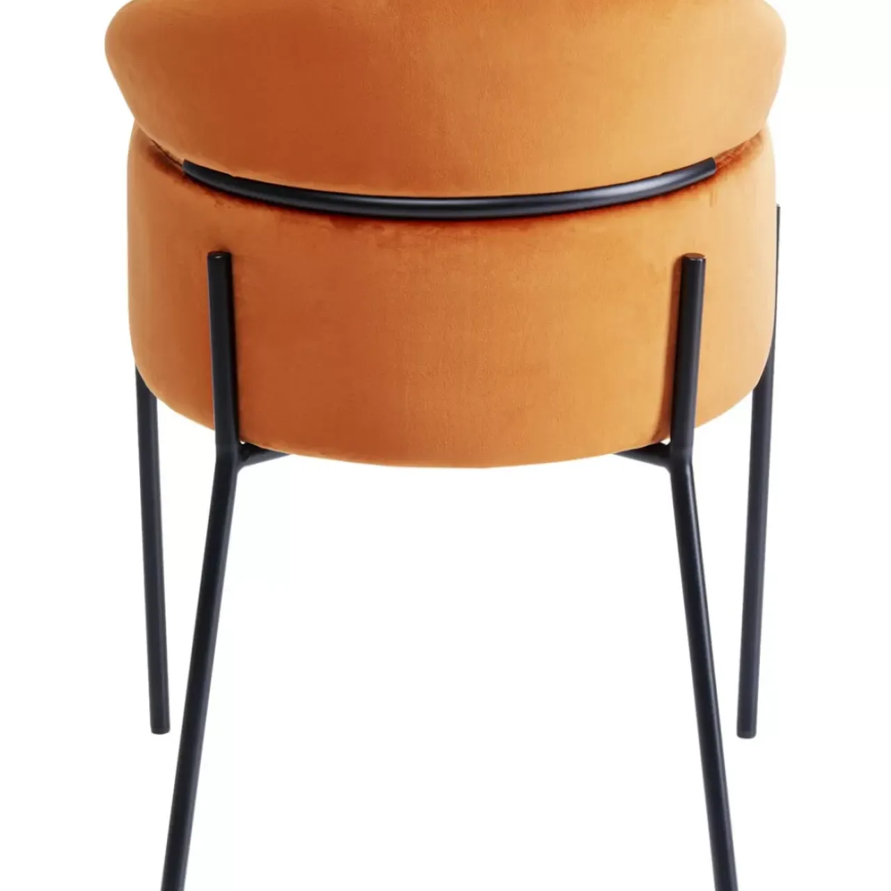 Stühle-KARE Design Armlehnstuhl Alexia Velvet Orange