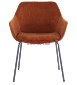 Stühle-KARE Design Armlehnstuhl Avignon Orange