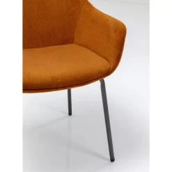 Stühle-KARE Design Armlehnstuhl Avignon Orange