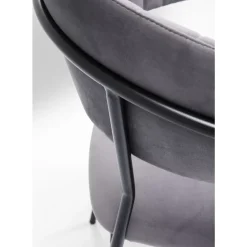 Stühle-KARE Design Armlehnstuhl Belle Grau (2/Set)