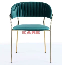 Stühle-KARE Design Armlehnstuhl Belle Grun (2/Set)