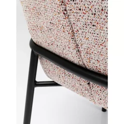 Stühle-KARE Design Armlehnstuhl Bess Beige Flitter