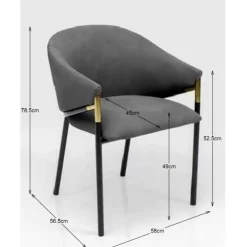 Stühle-KARE Design Armlehnstuhl Boulevard