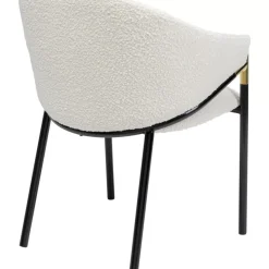 Stühle-KARE Design Armlehnstuhl Boulevard Weis