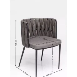 Stühle-KARE Design Armlehnstuhl Cheerio Inkl. Kissen