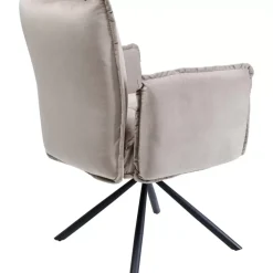 Stühle-KARE Design Armlehnstuhl Chelsea Grau