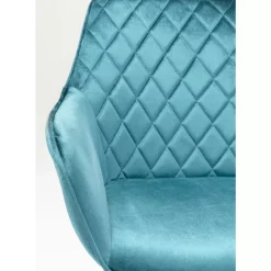 Stühle-KARE Design Armlehnstuhl Harry Blau