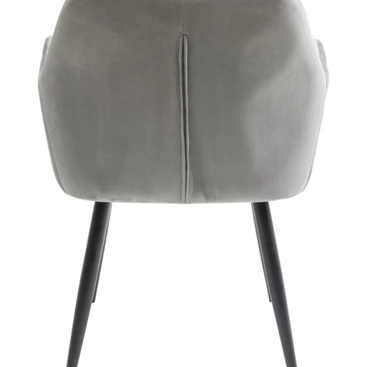 Stühle-KARE Design Armlehnstuhl Kim Grau