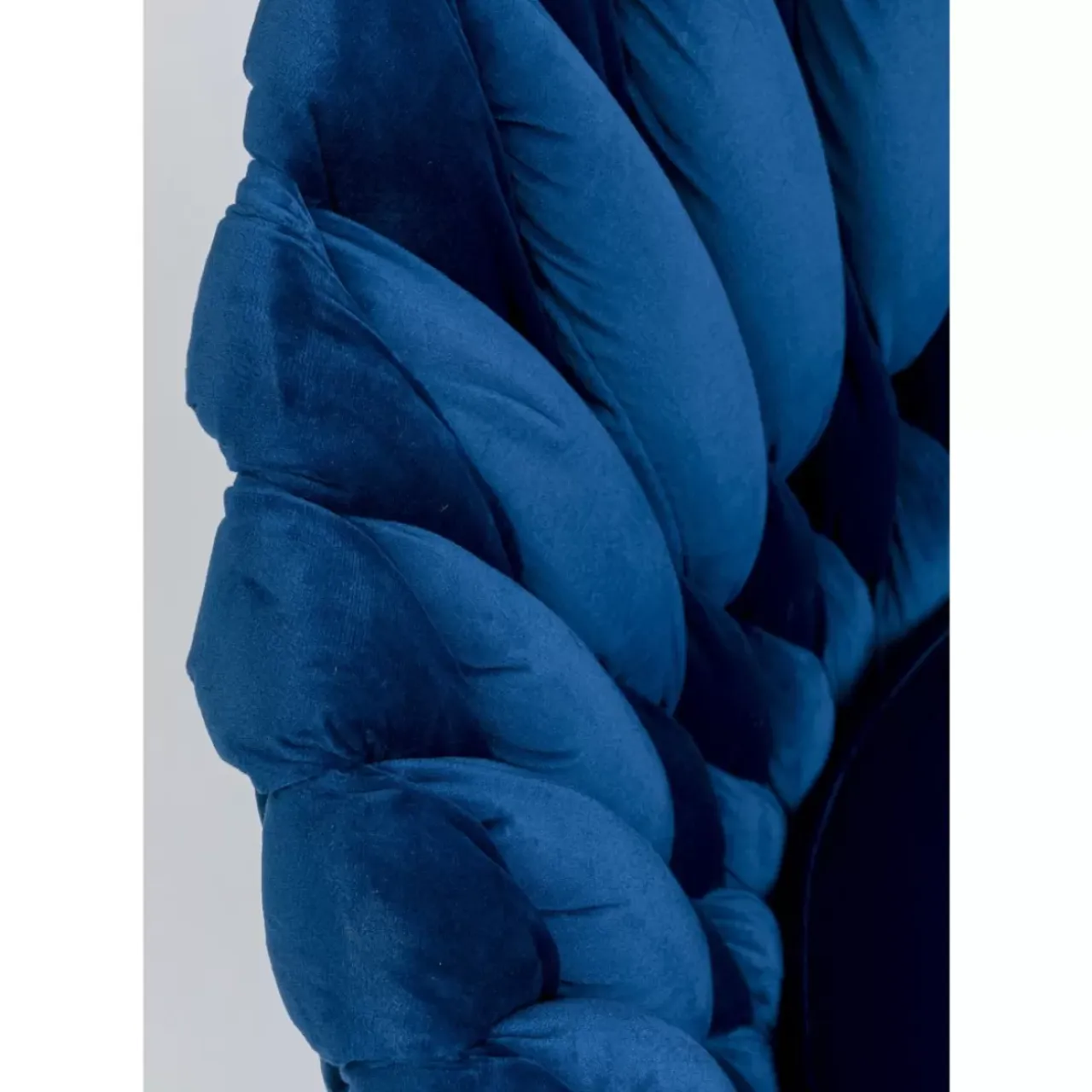 Stühle-KARE Design Armlehnstuhl Knot Blau