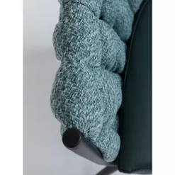Stühle-KARE Design Armlehnstuhl Knot Petrol