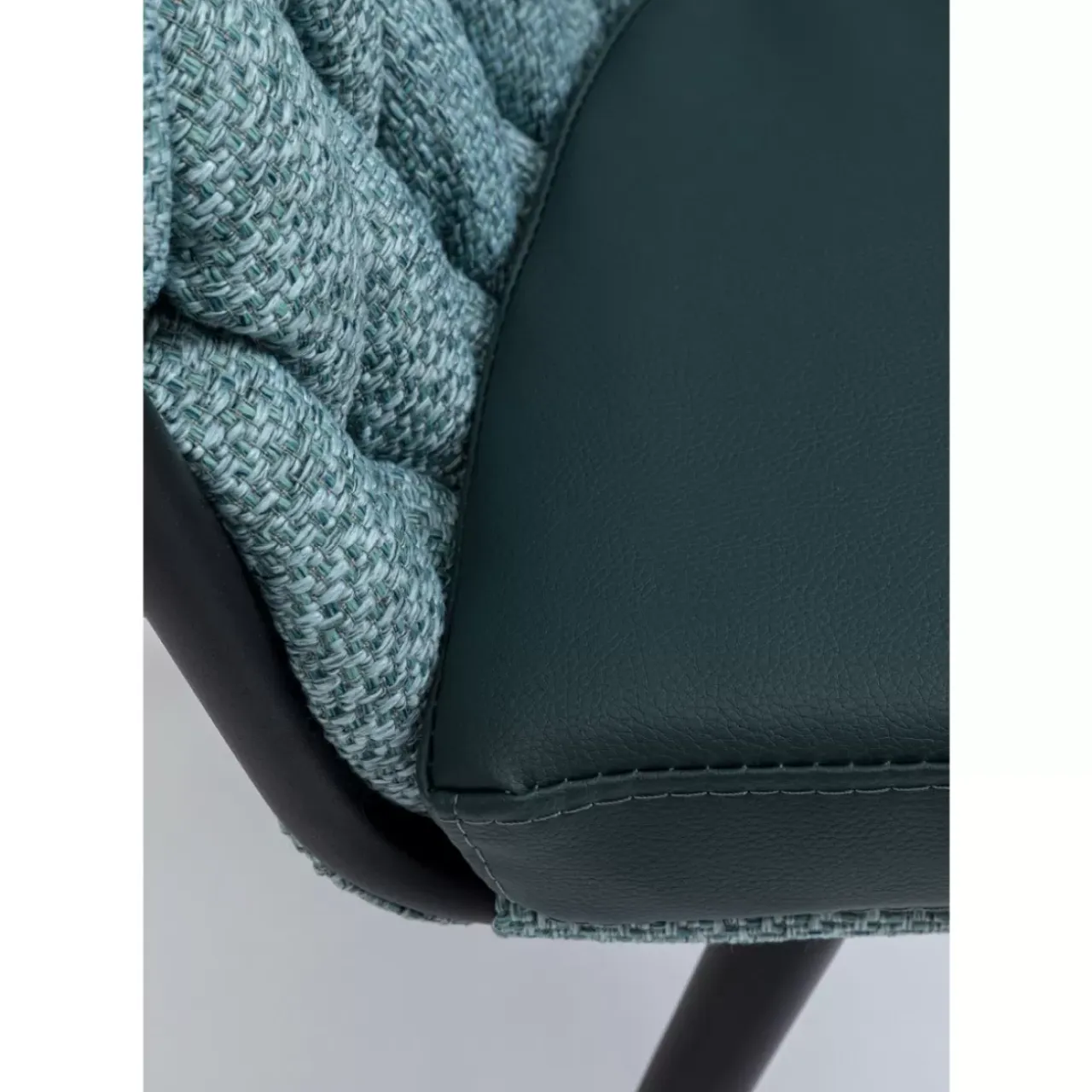 Stühle-KARE Design Armlehnstuhl Knot Petrol