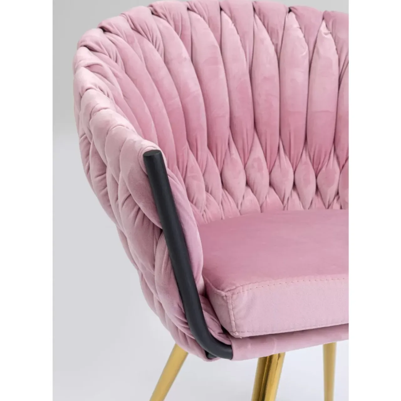 Stühle-KARE Design Armlehnstuhl Knot Rose