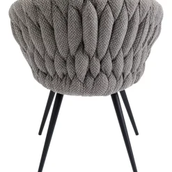 Stühle-KARE Design Armlehnstuhl Knot Tweed
