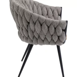 Stühle-KARE Design Armlehnstuhl Knot Tweed