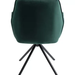 Stühle-KARE Design Armlehnstuhl Mila Grun