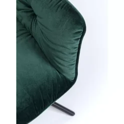 Stühle-KARE Design Armlehnstuhl Mila Grun