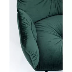 Stühle-KARE Design Armlehnstuhl Mila Grun