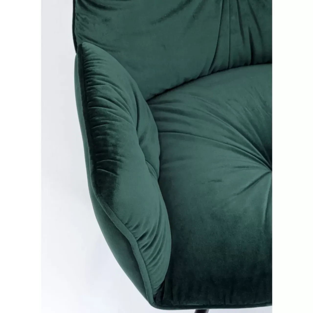 Stühle-KARE Design Armlehnstuhl Mila Grun