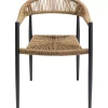 Outdoormöbel-KARE Design Armlehnstuhl Palma Beige