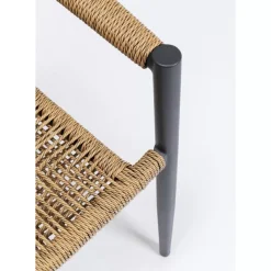 Outdoormöbel-KARE Design Armlehnstuhl Palma Beige
