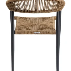 Outdoormöbel-KARE Design Armlehnstuhl Palma Beige