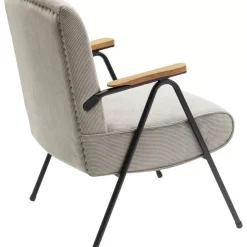 Sessel-KARE Design Armlehnstuhl Ryan Grau