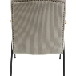 Sessel-KARE Design Armlehnstuhl Ryan Grau