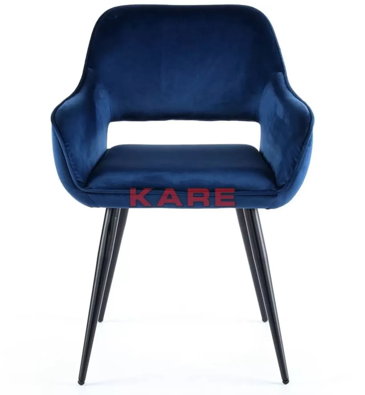 Stühle-KARE Design Armlehnstuhl San Francisco Blau
