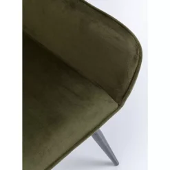 Stühle-KARE Design Armlehnstuhl San Francisco Dunkelgrun