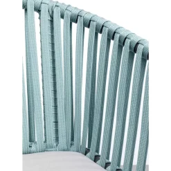 Outdoormöbel-KARE Design Armlehnstuhl Santanyi Petrol