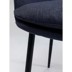 Stühle-KARE Design Armlehnstuhl Thea Dunkelgrau