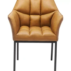 Stühle-KARE Design Armlehnstuhl Thinktank Braun