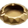 Ascher-KARE Design Aschenbecher Avantgard Gold O15Cm