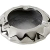 Ascher-KARE Design Aschenbecher Avantgard Silber O15Cm