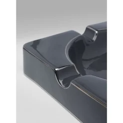 Ascher-KARE Design Aschenbecher Symmetric Grau