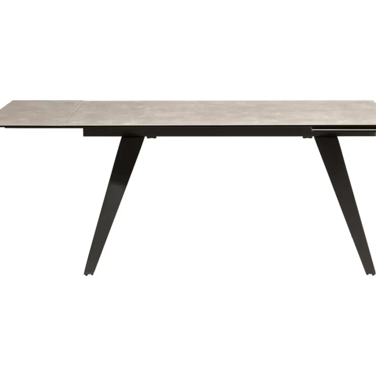 Tische-KARE Design Ausziehtisch Amsterdam Dunkel 160(40+40)X90Cm