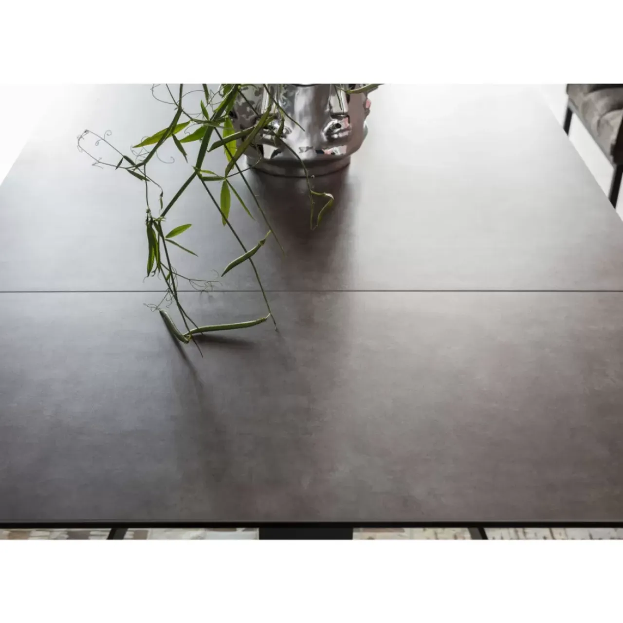 Tische-KARE Design Ausziehtisch Amsterdam Dunkel 160(40+40)X90Cm