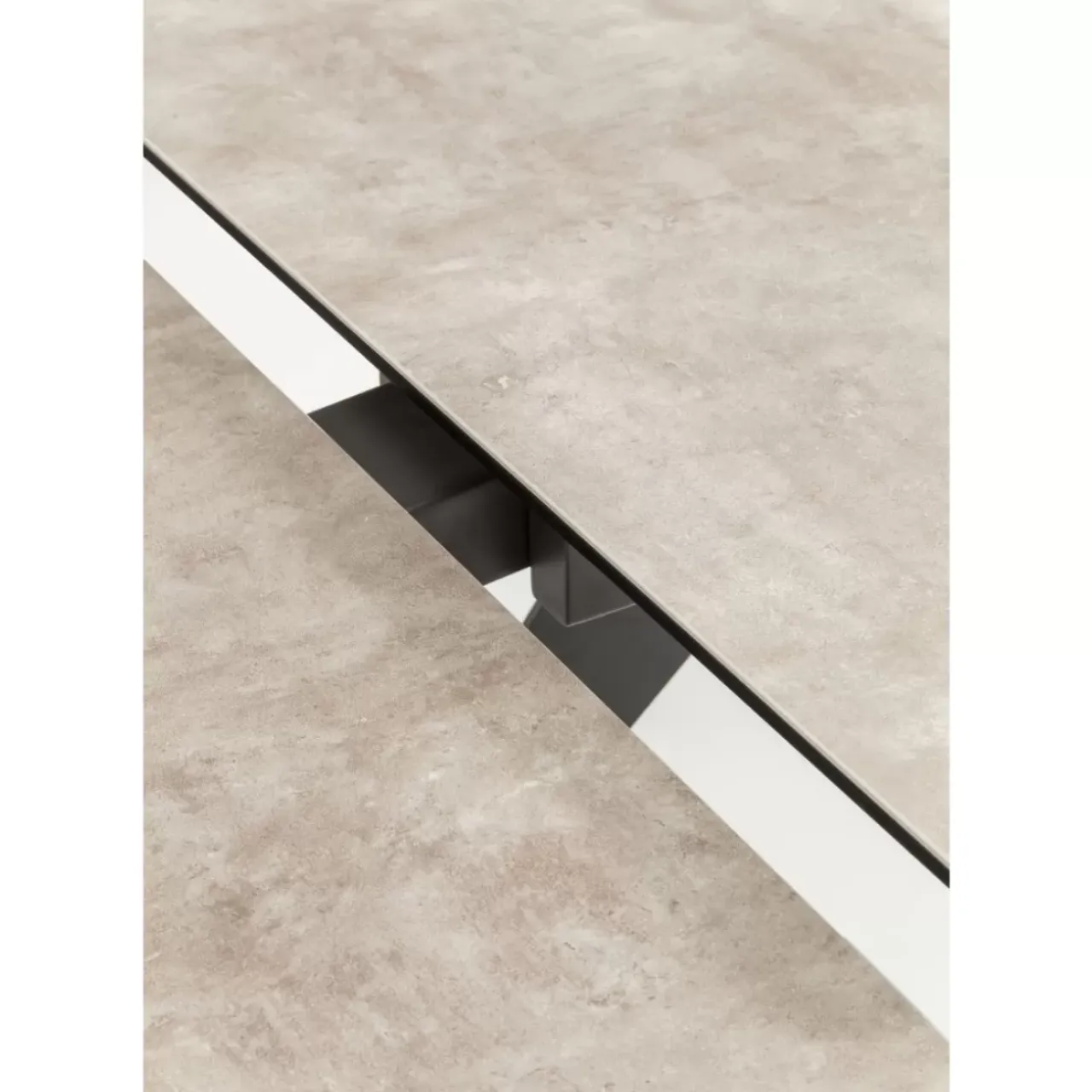 Tische-KARE Design Ausziehtisch Amsterdam Dunkel 160(40+40)X90Cm