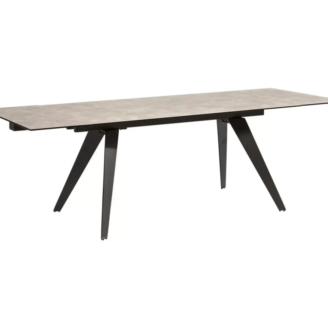 Tische-KARE Design Ausziehtisch Amsterdam Dunkel 160(40+40)X90Cm