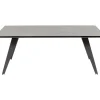 Tische-KARE Design Ausziehtisch Amsterdam Dunkel 200(45+45)X100Cm
