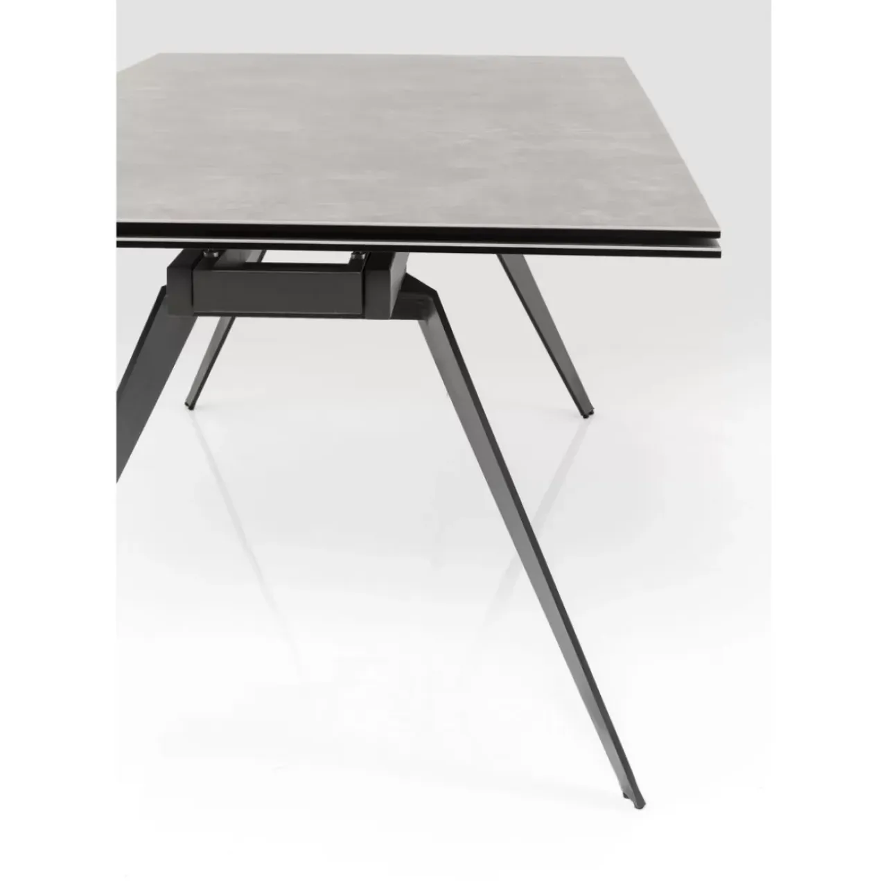 Tische-KARE Design Ausziehtisch Amsterdam Dunkel 200(45+45)X100Cm