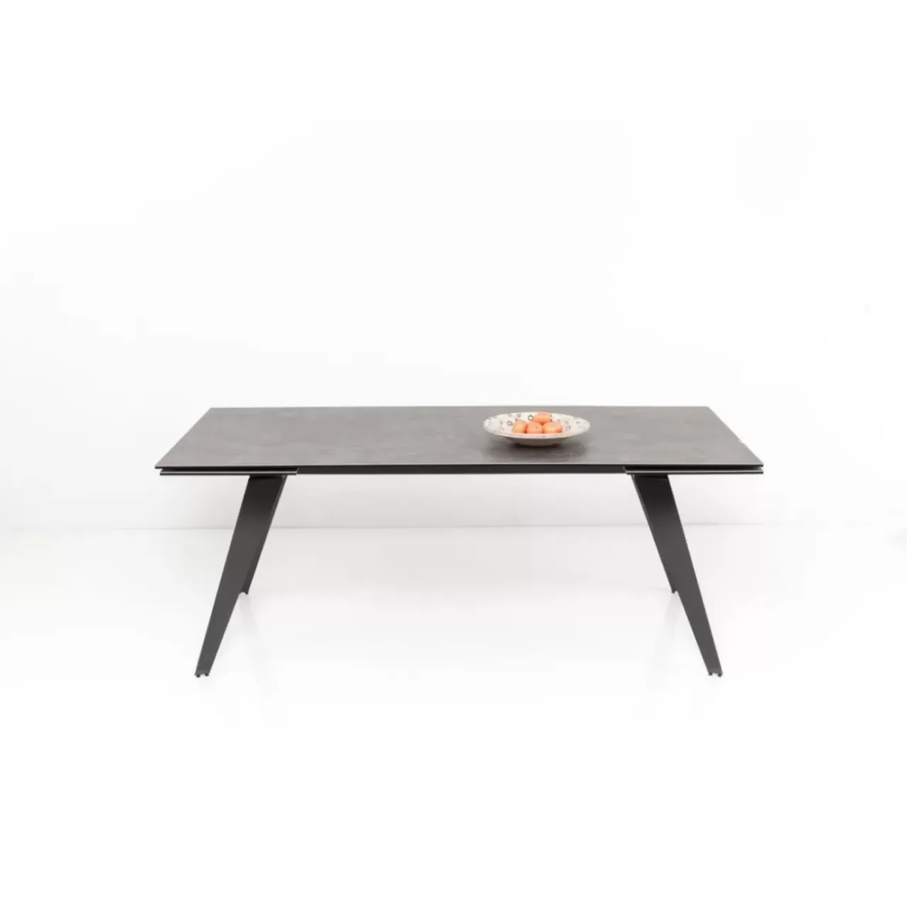 Tische-KARE Design Ausziehtisch Amsterdam Dunkel 200(45+45)X100Cm