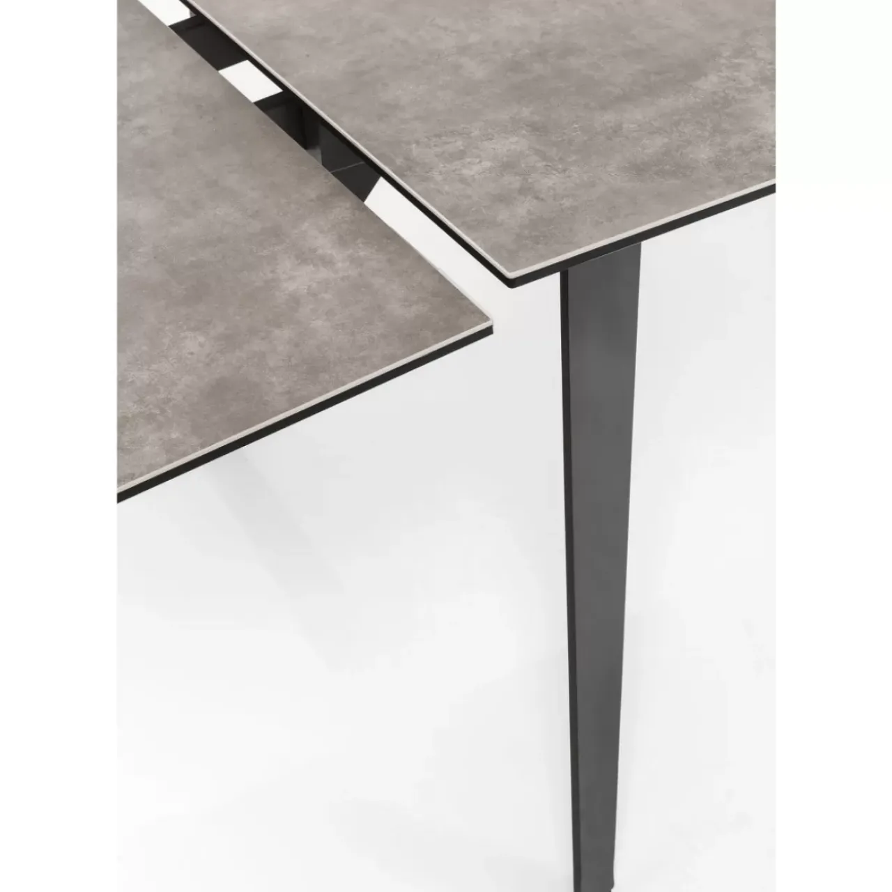 Tische-KARE Design Ausziehtisch Amsterdam Dunkel 200(45+45)X100Cm