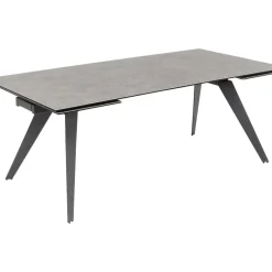 Tische-KARE Design Ausziehtisch Amsterdam Dunkel 200(45+45)X100Cm