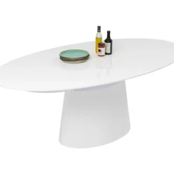Tische-KARE Design Ausziehtisch Benvenuto Weiss 200(50)X110Cm