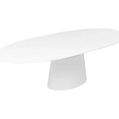 Tische-KARE Design Ausziehtisch Benvenuto Weiss 200(50)X110Cm