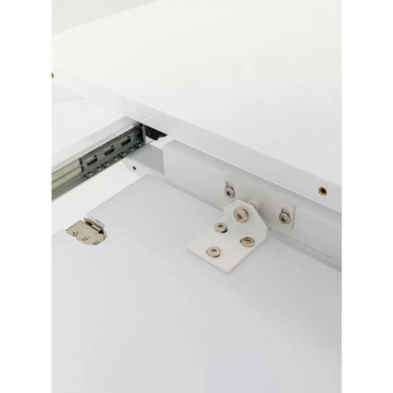 Tische-KARE Design Ausziehtisch Benvenuto Weiss 200(50)X110Cm