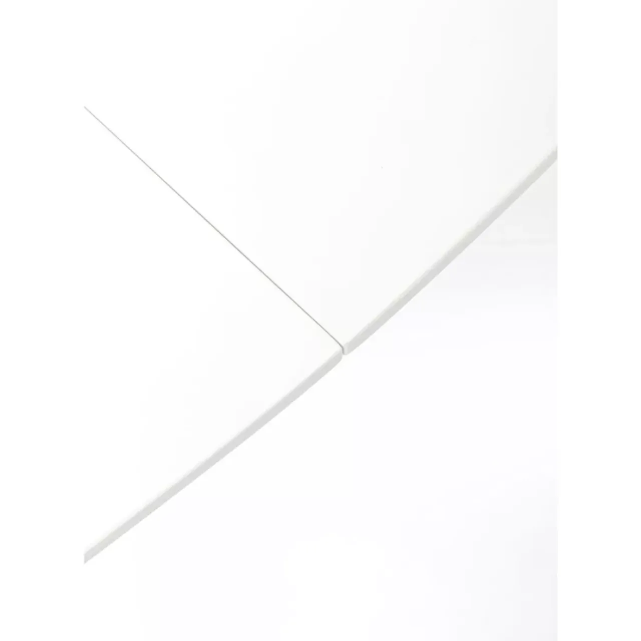 Tische-KARE Design Ausziehtisch Benvenuto Weiss 200(50)X110Cm