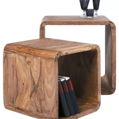 Regale-KARE Design Authentico Cuben Square (2/Set)