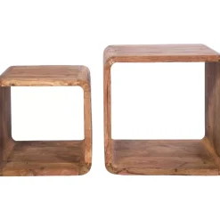 Regale-KARE Design Authentico Cuben Square (2/Set)